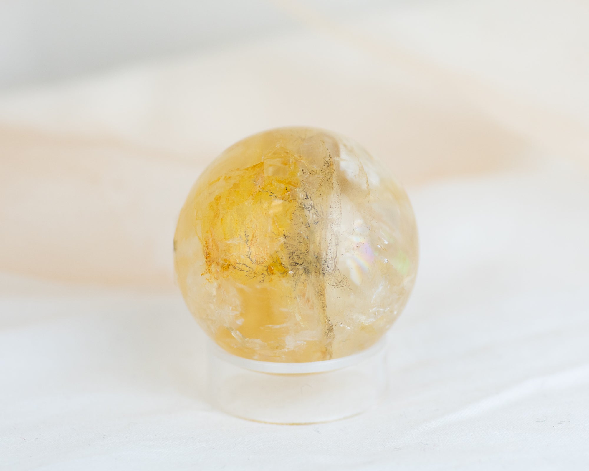 Mini Hematoid Quartz Sphere