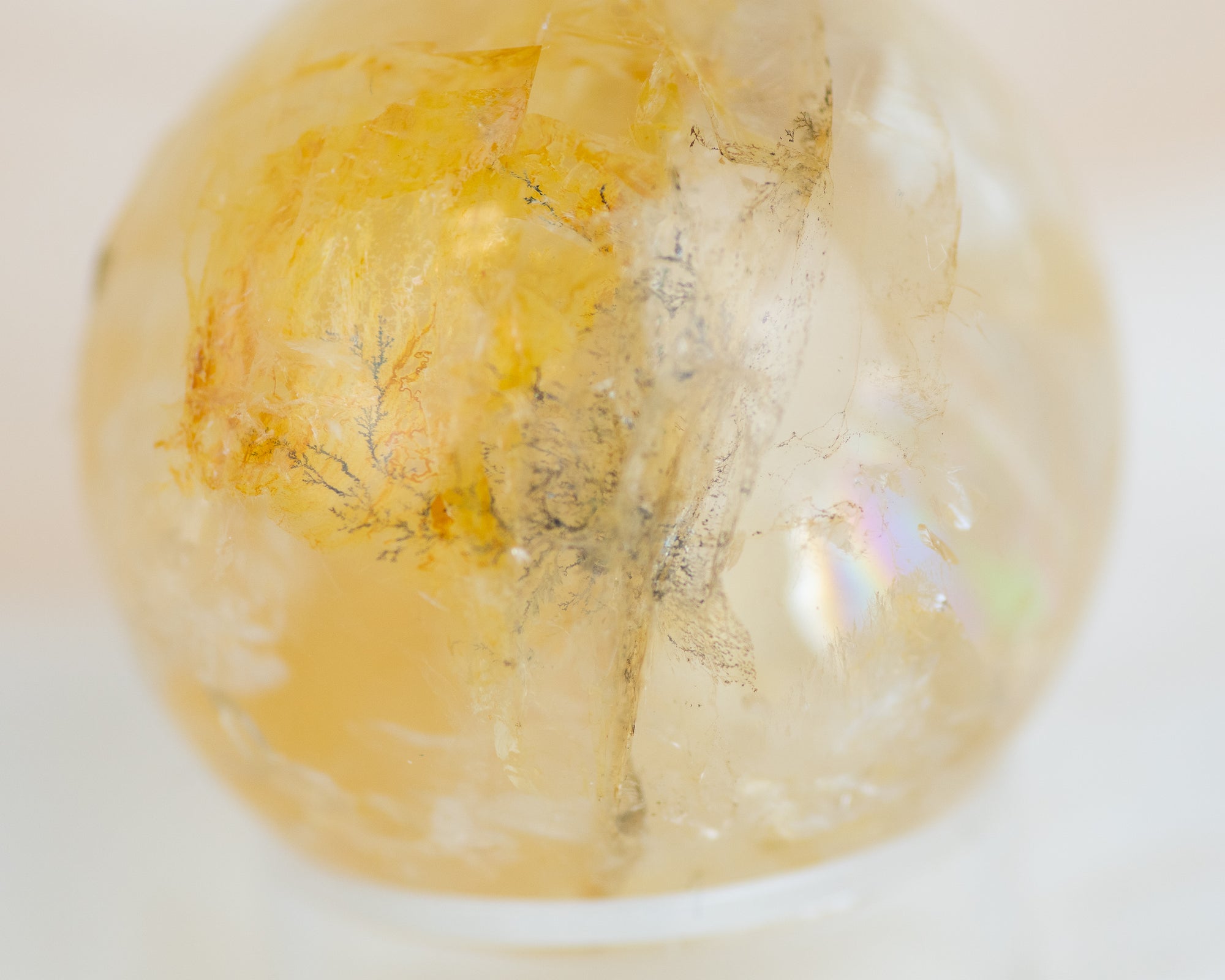 Mini Hematoid Quartz Sphere