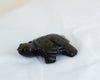 Gold Sheen Obsidian Turtle Carving