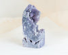 Grape Agate Half-Polished Tower