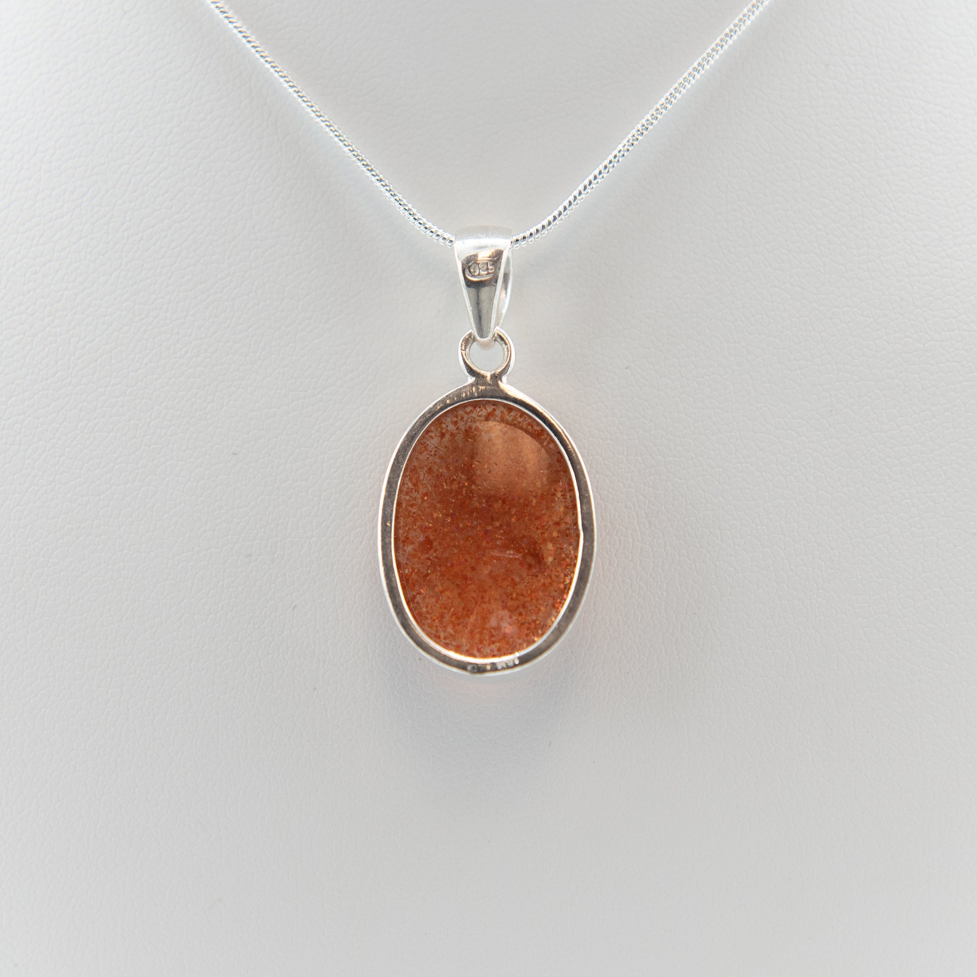 Sunstone Sterling Silver Pendant