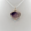 Super 7/Cacoxenite Sterling Silver Necklace