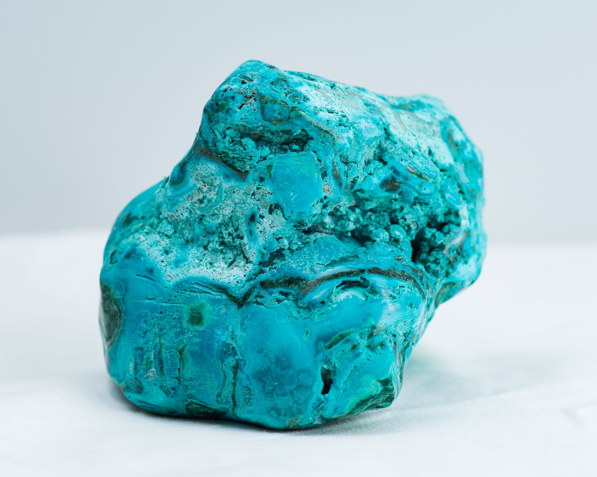 Chrysocolla and Malachite