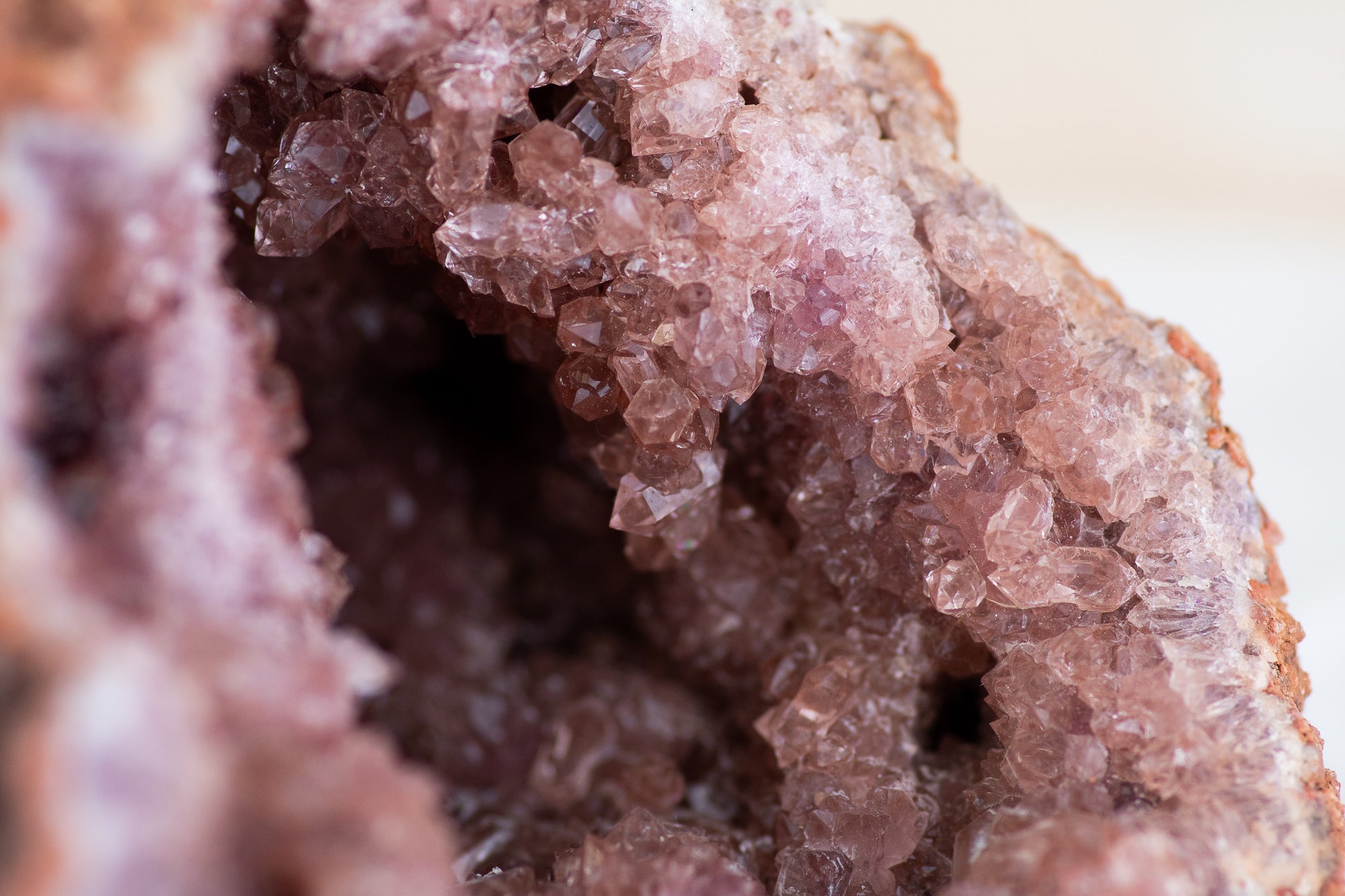 Pink Amethyst Geode