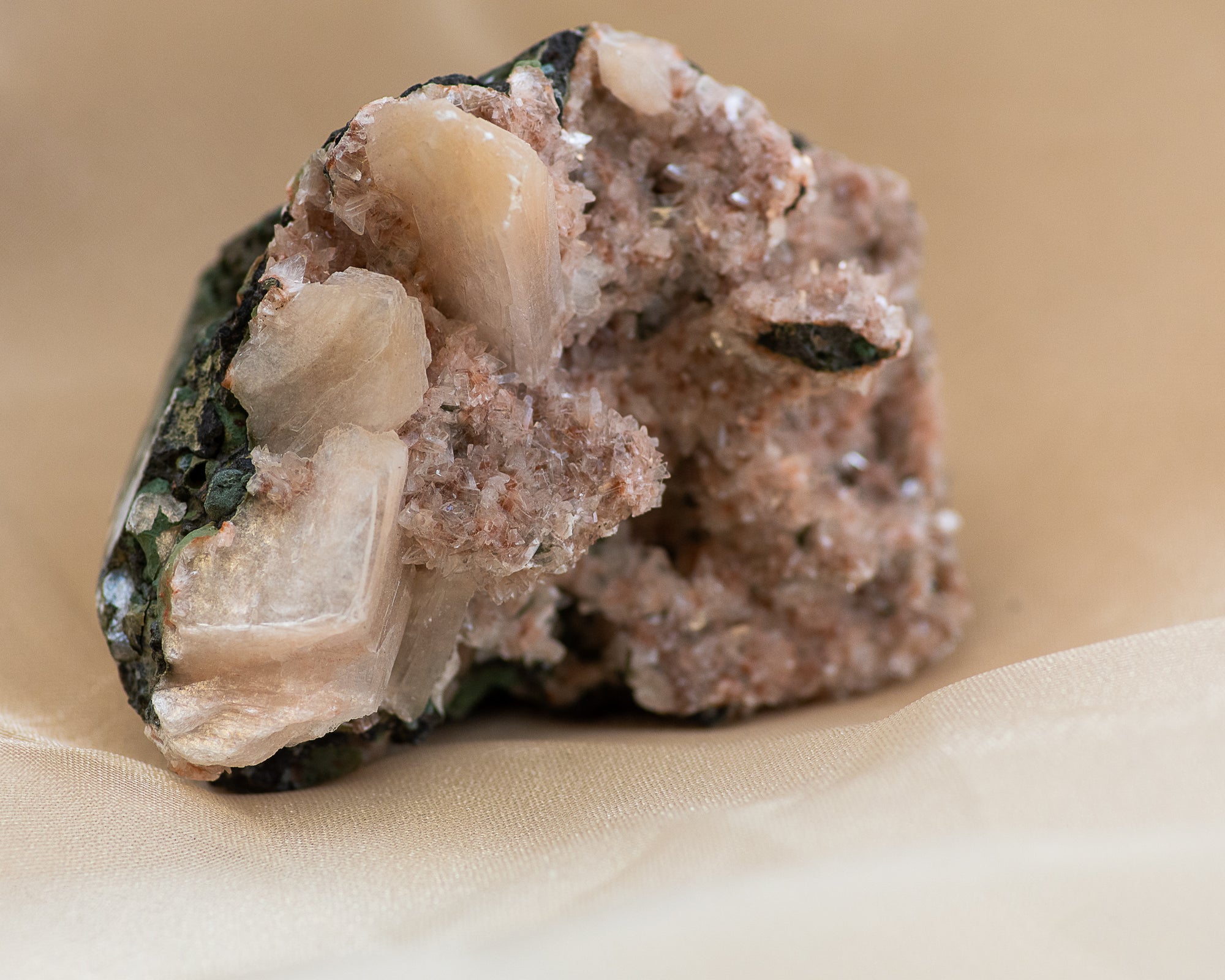 Apophylite and Stilbite Specimen