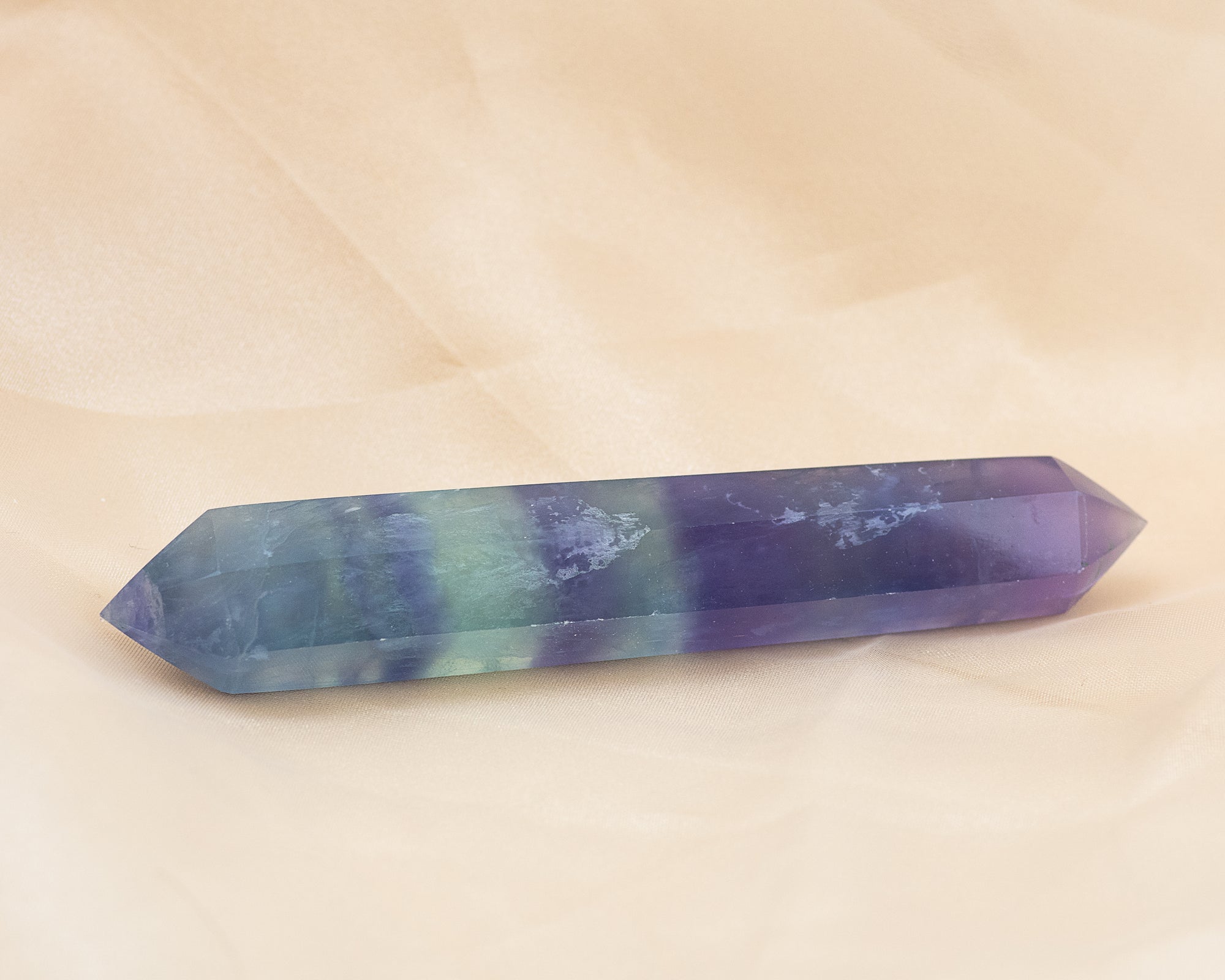 Pastel Rainbow Fluorite Wand