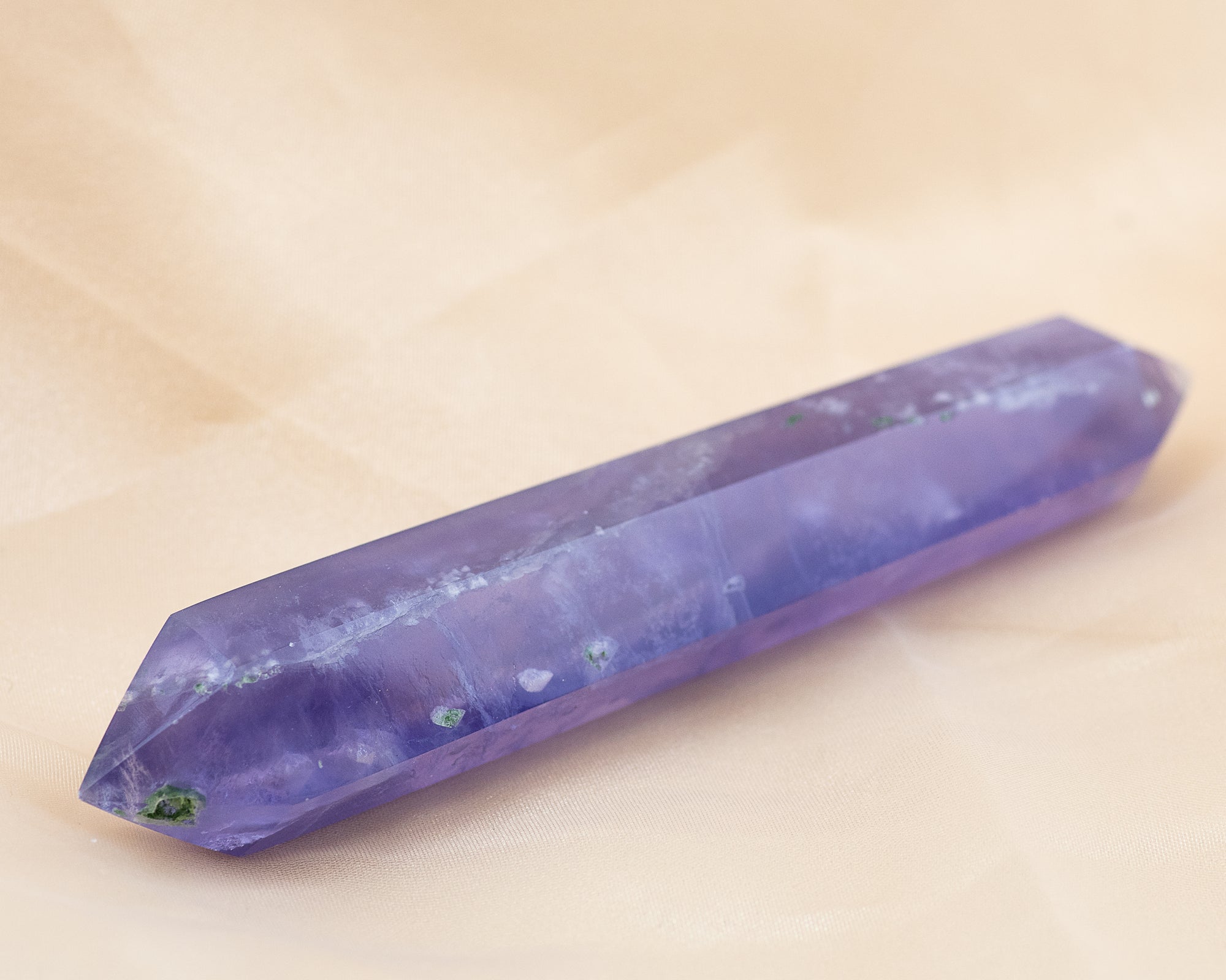 Pastel Purple Fluorite Wand