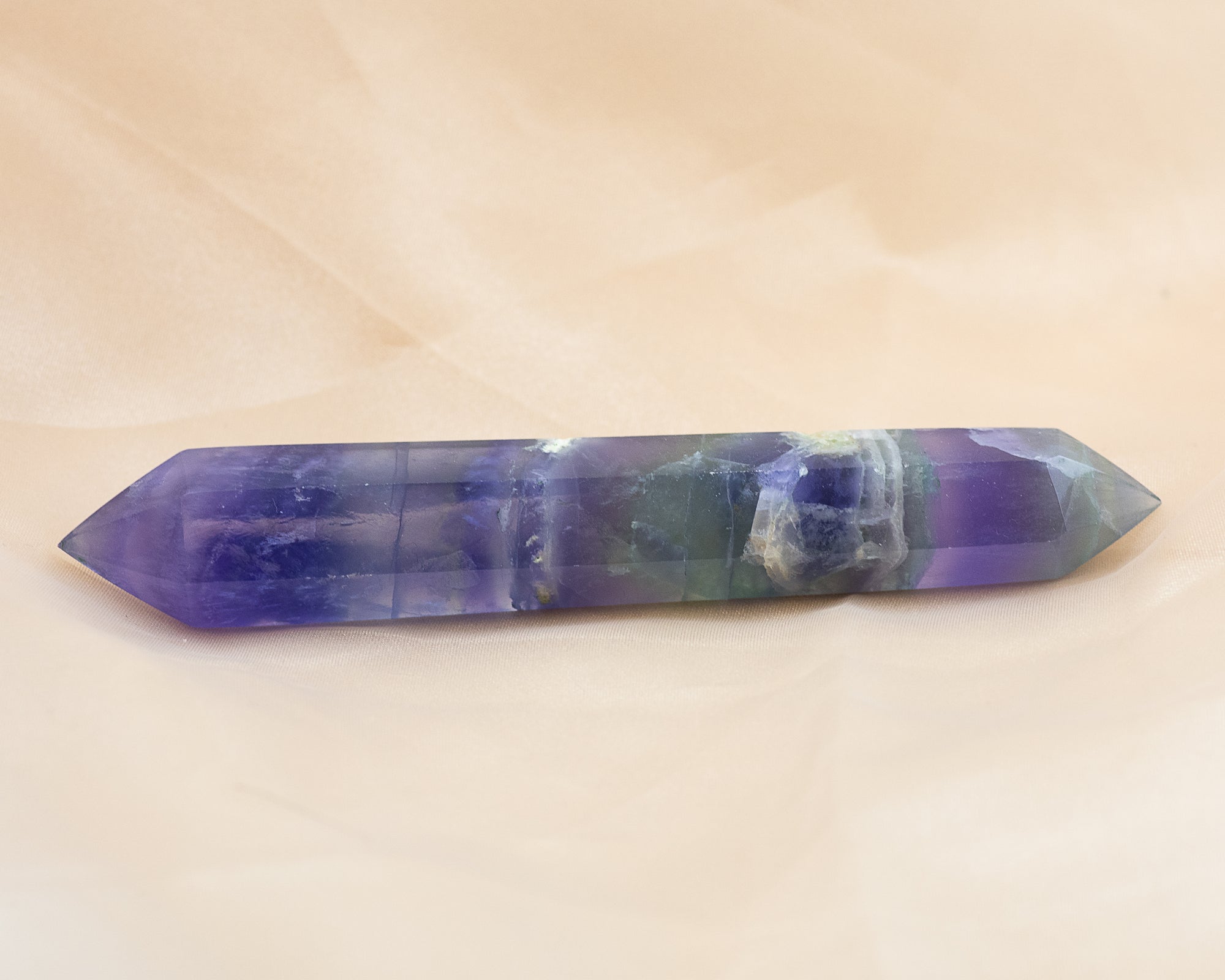 Pastel Rainbow Fluorite Wand