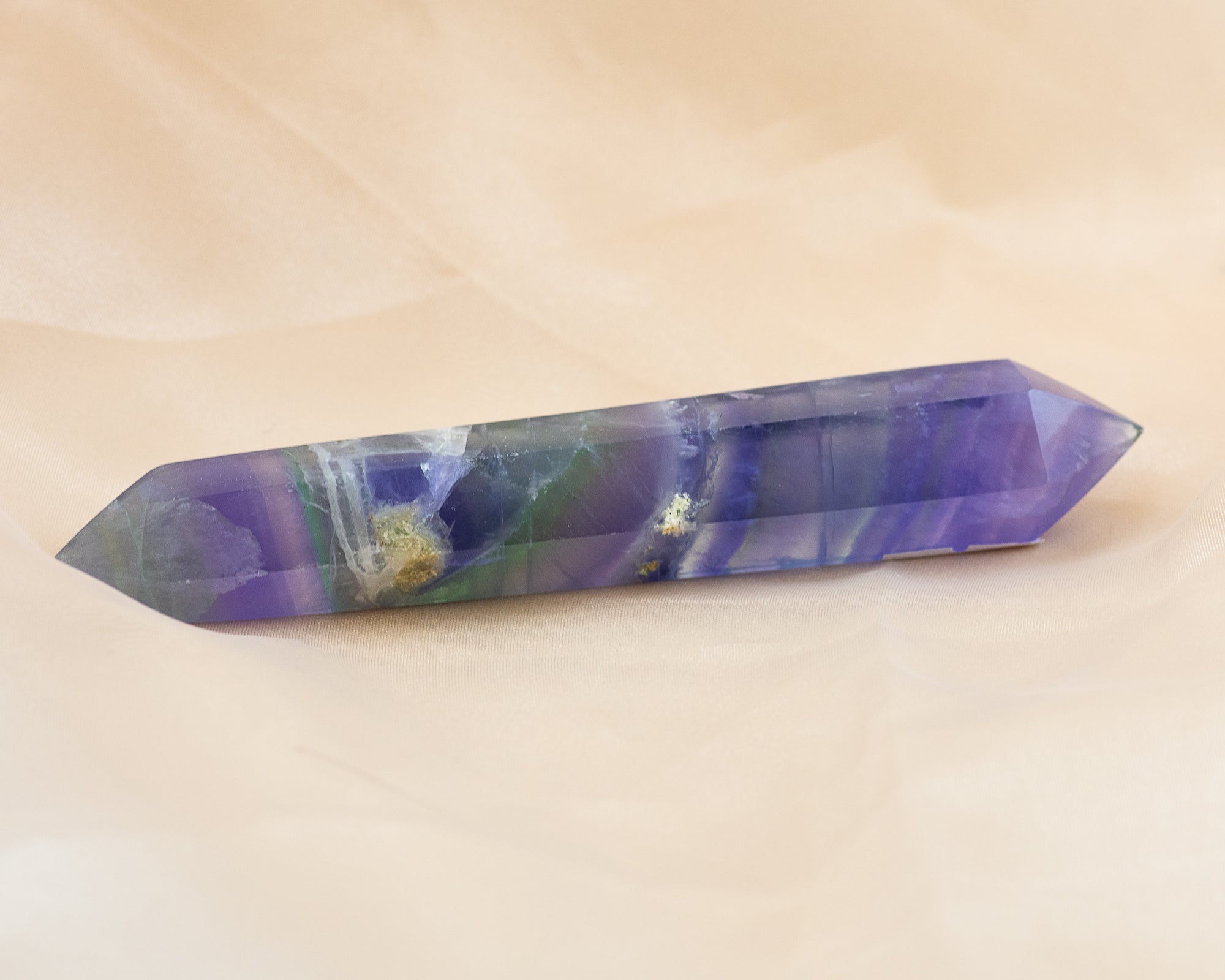 Pastel Rainbow Fluorite Wand