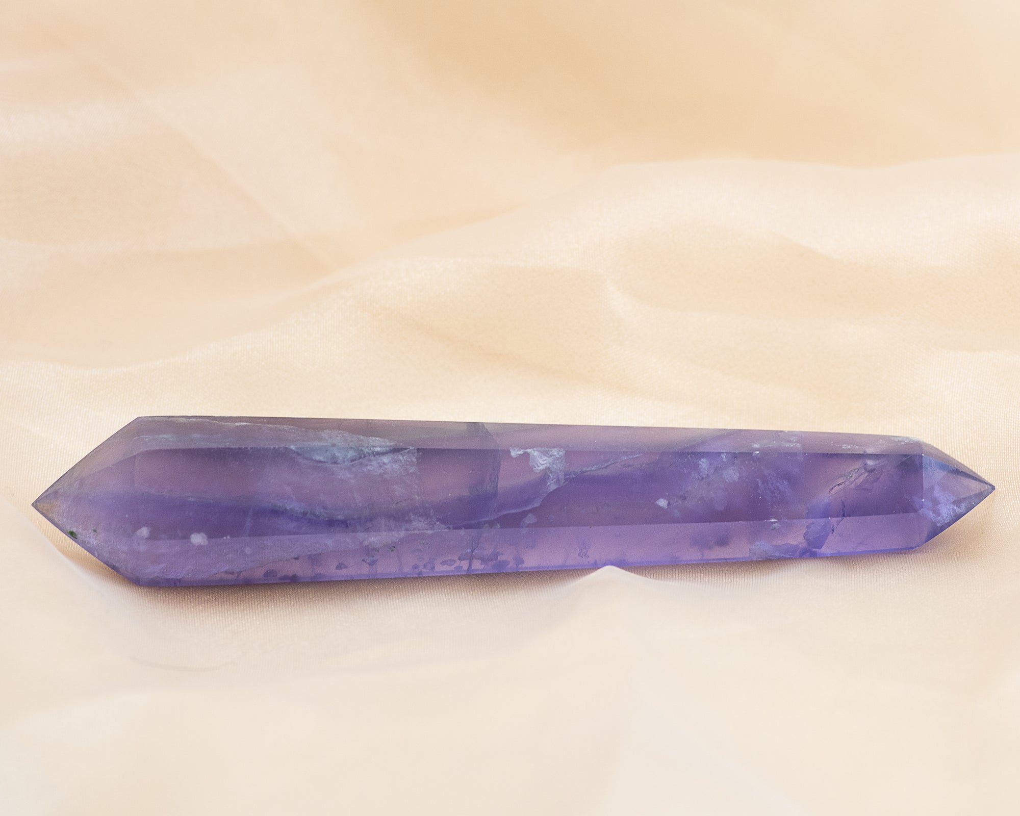 Pastel Purple Fluorite Wand