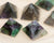 Rainbow Fluorite Pyramid