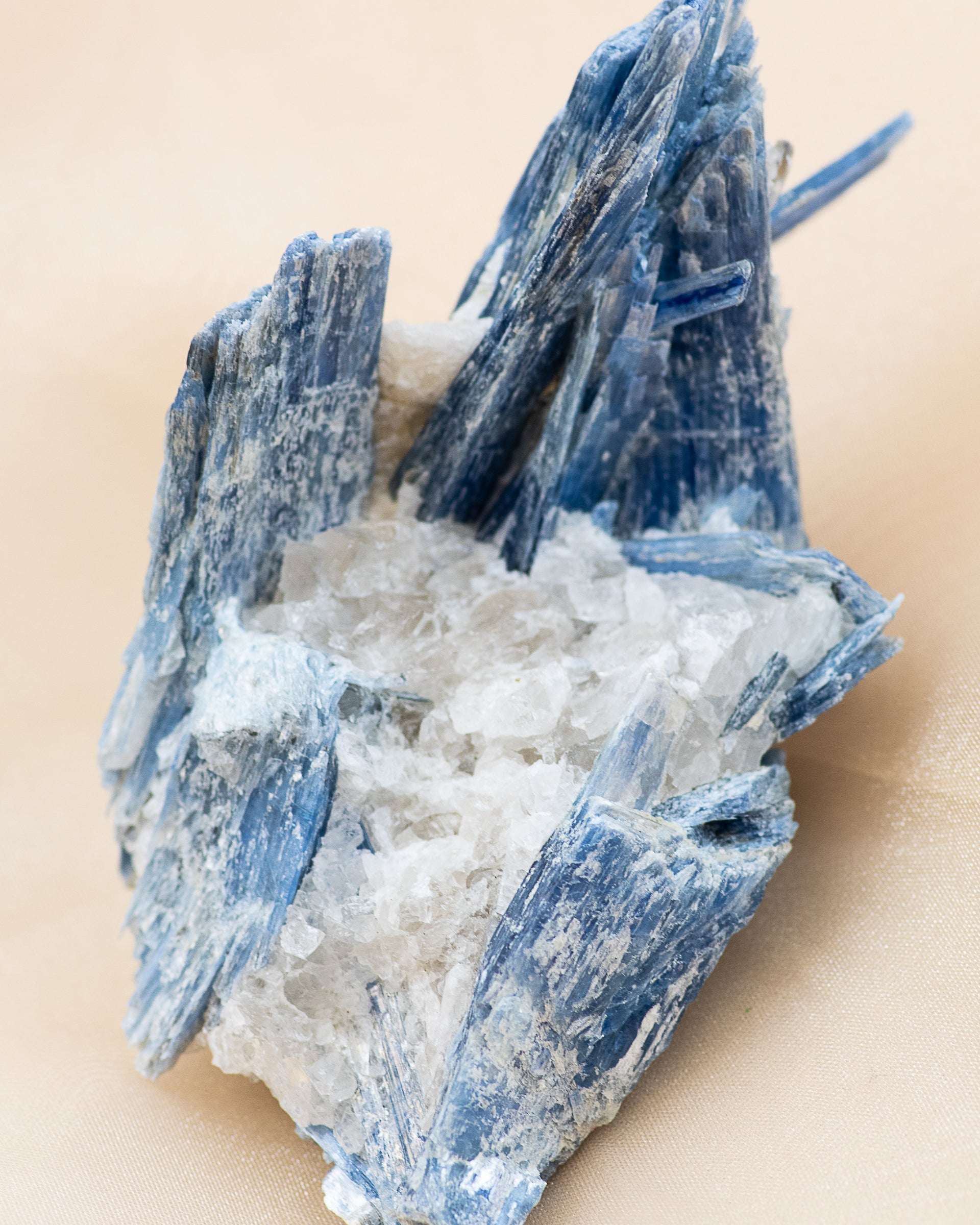 Kyanite and Quartz Matrix