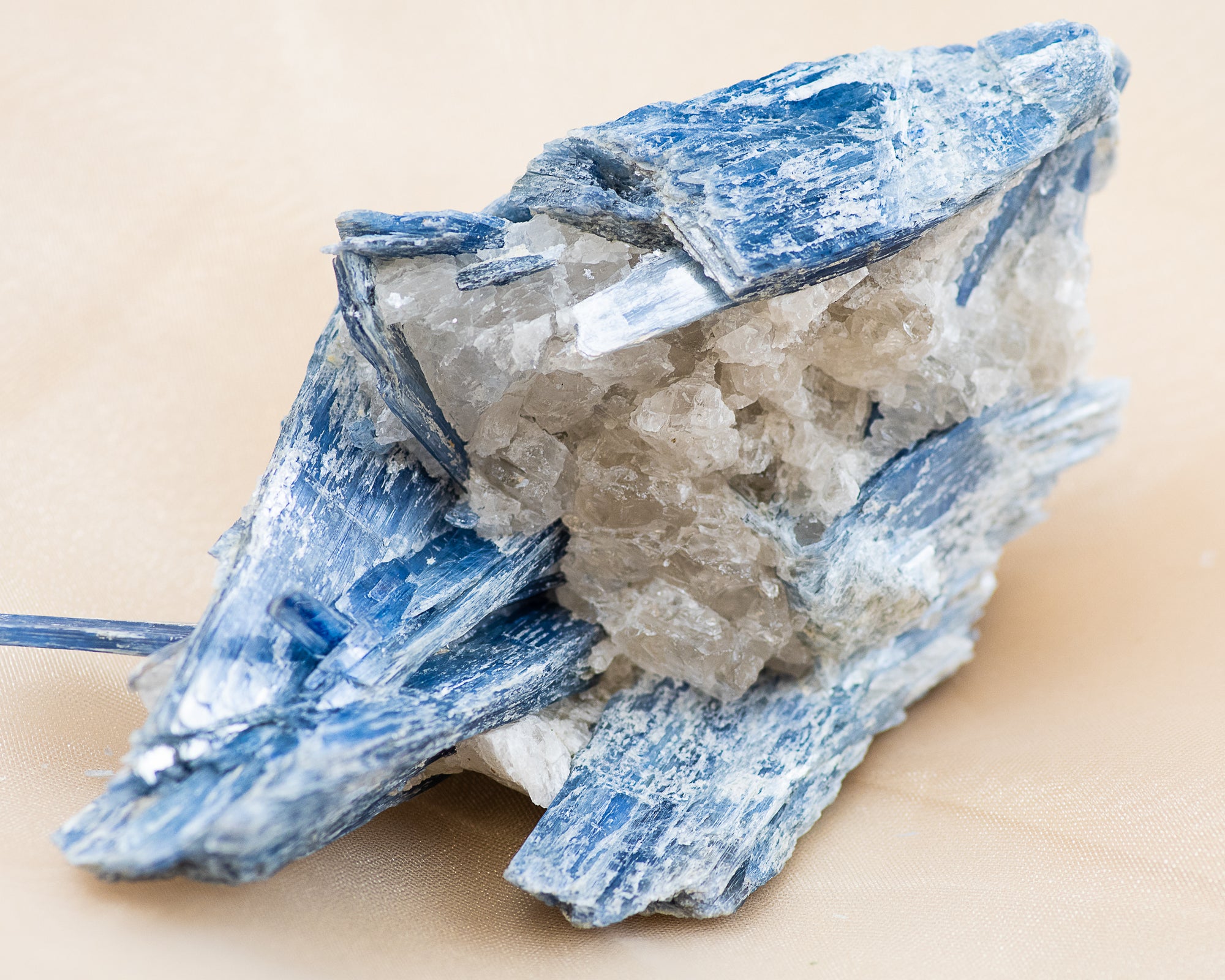 Kyanite and Quartz Matrix