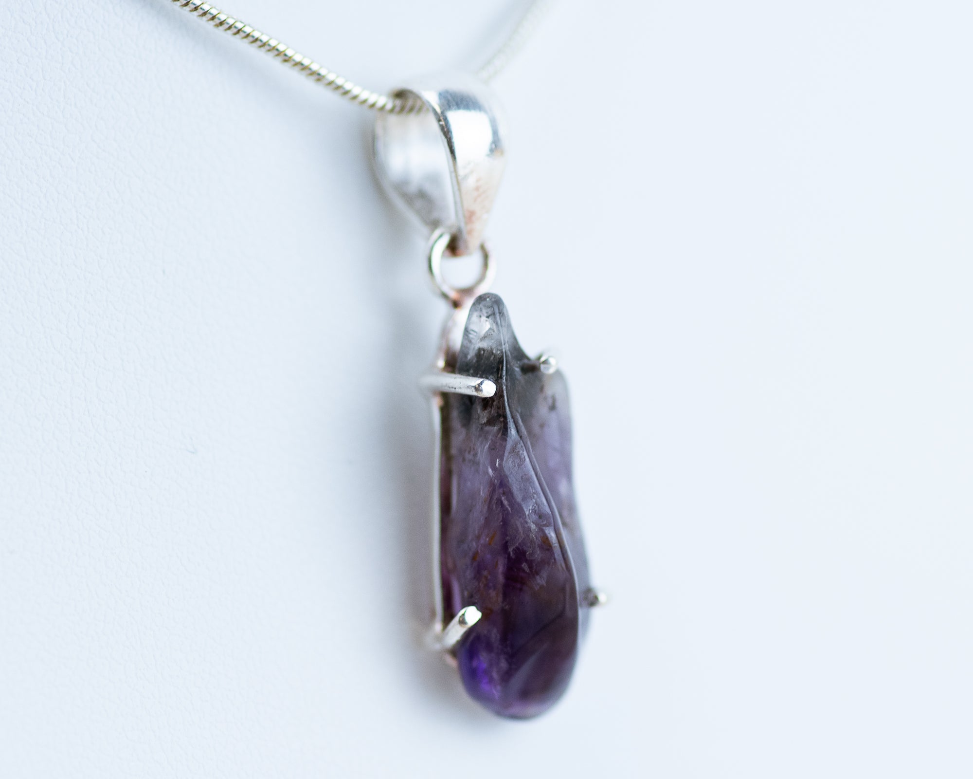 Super 7 (Cacoxenite) Sterling Silver Pendant