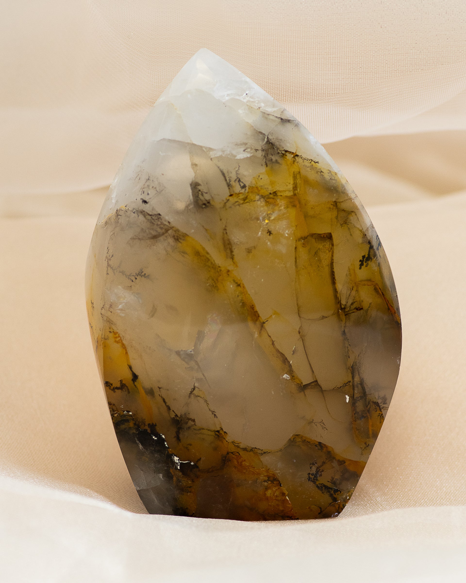 Dendritic Agate Flame