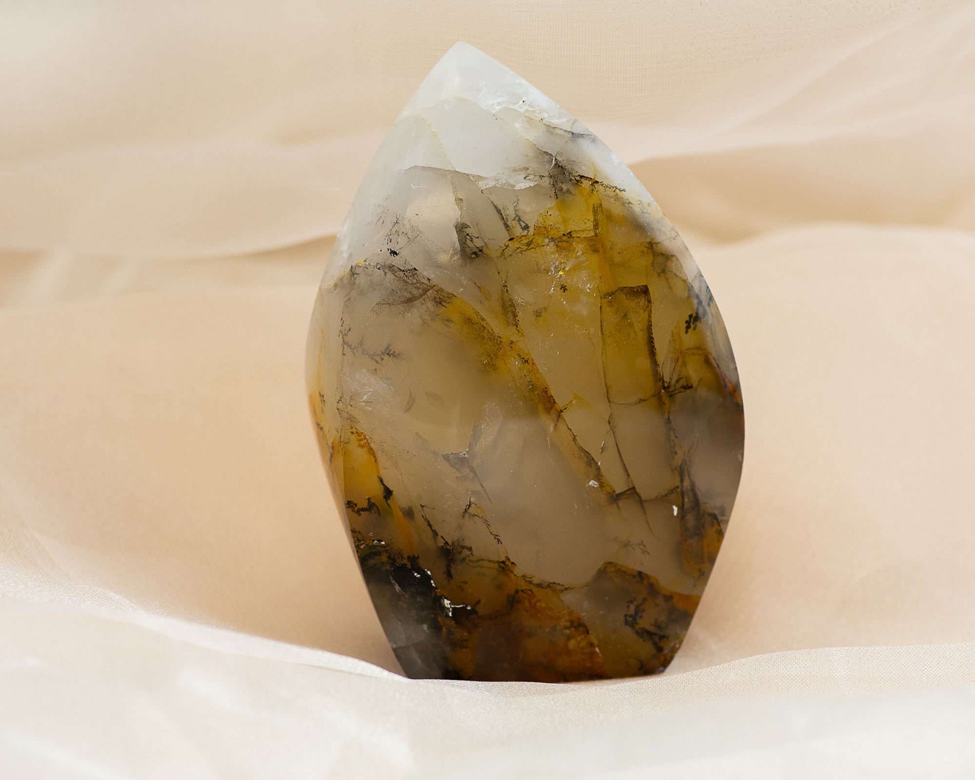 Dendritic Agate Flame