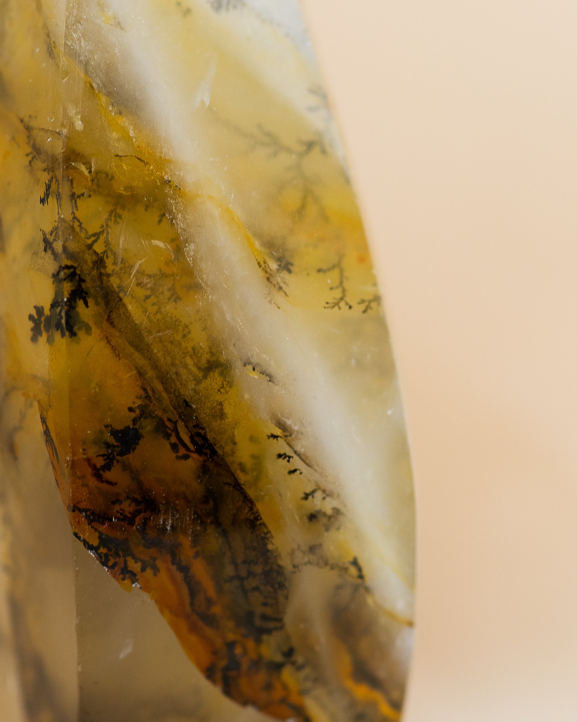 Dendritic Agate Flame