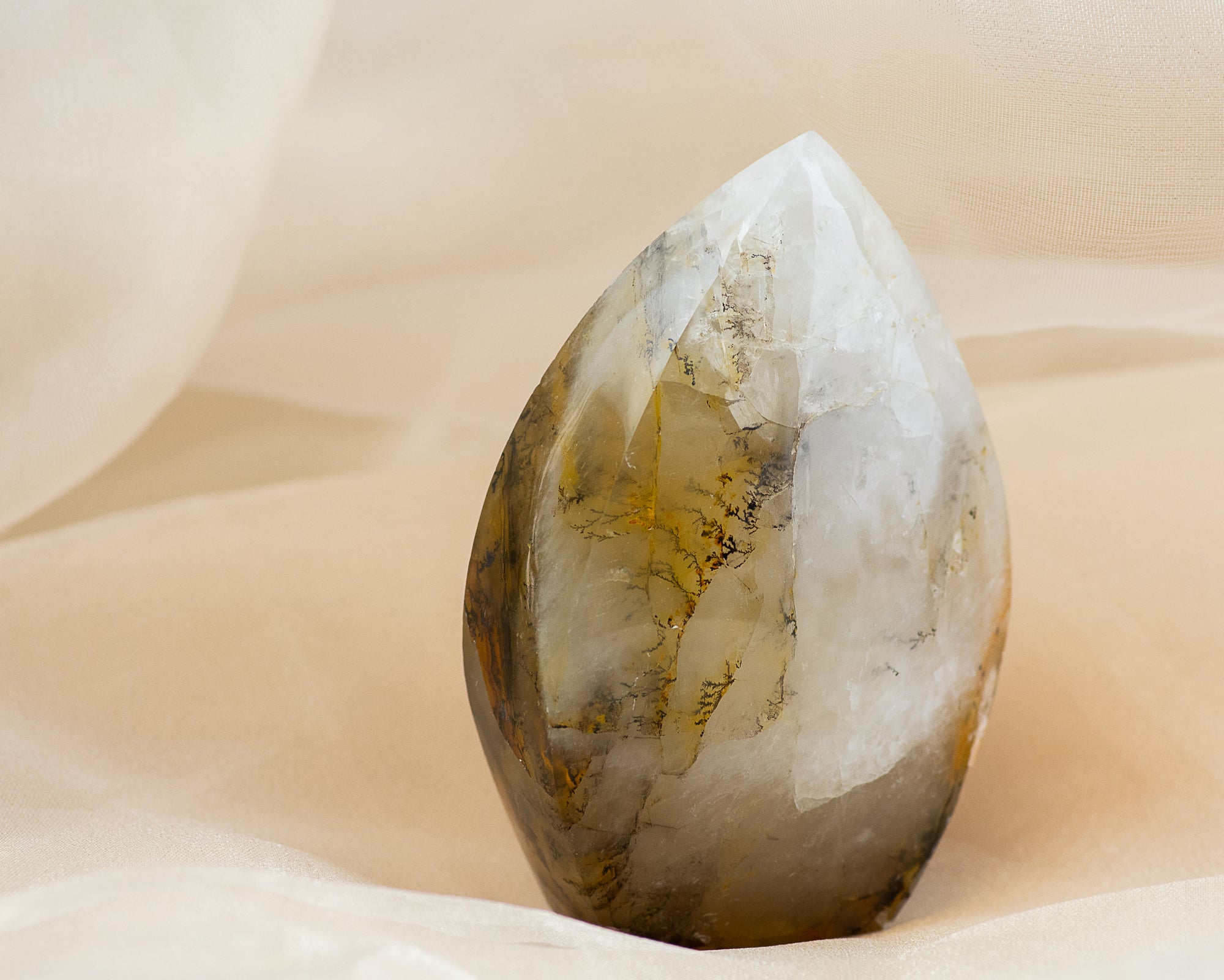Dendritic Agate Flame